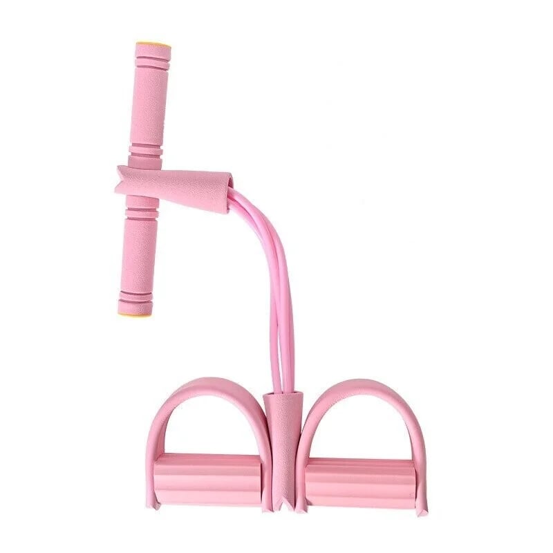 Elastic Resistance Rower Set for Home Workouts