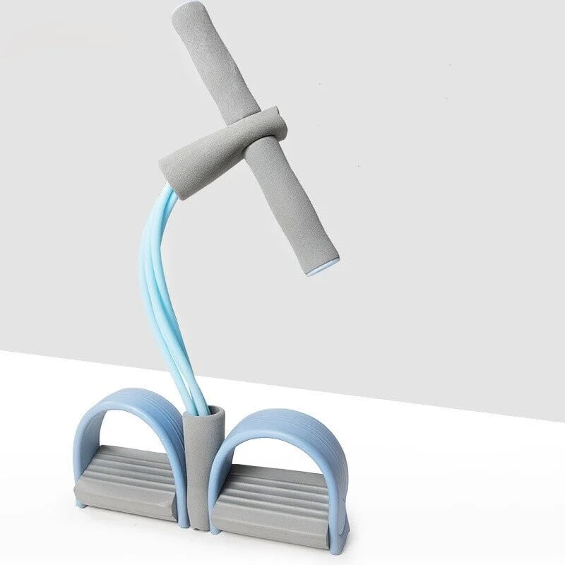 Elastic Resistance Rower Set for Home Workouts