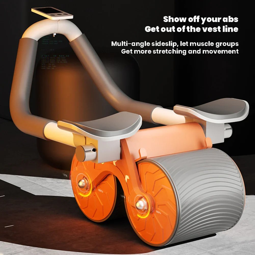 Plank Ab Roller with Phone Holder