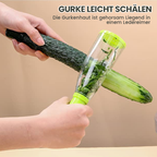 Storage Peeler with Built-In Container