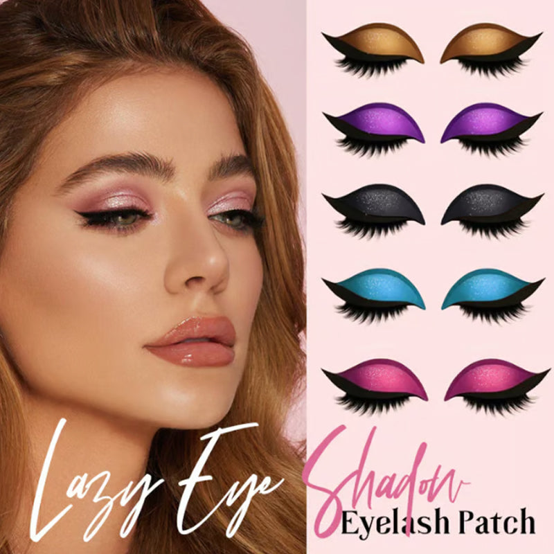 3-in-1 Eyeshadow, Eyeliner, and Eyelash Sticker Set for Instant Glam