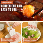 Triple Meatball Maker Mold