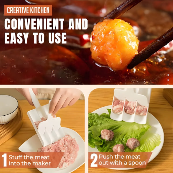Triple Meatball Maker Mold