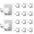 No-Drill Adhesive Curtain Brackets