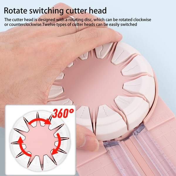 CutAway | Premium 12-in-1 360° Rotary Circular Paper Cutter (Last Day ...