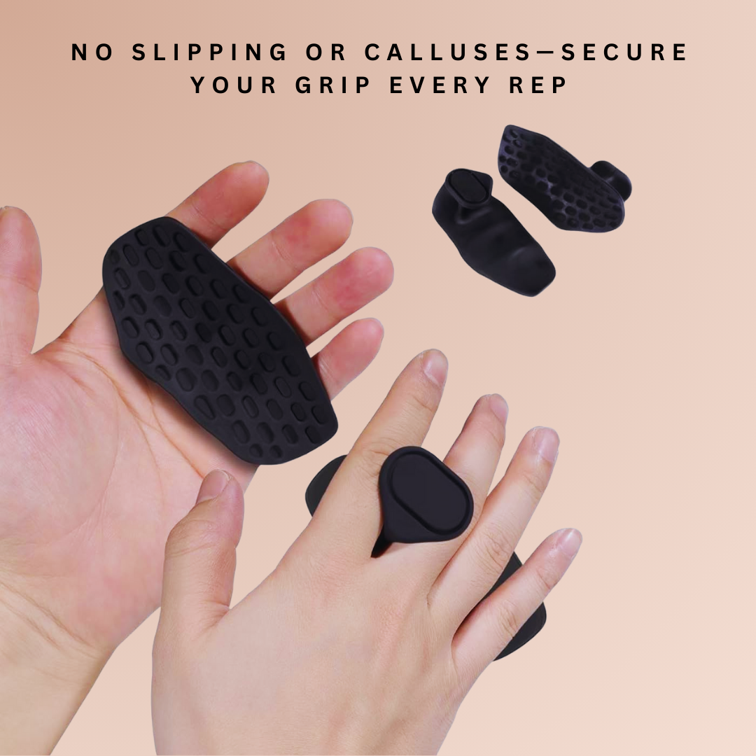 Non-Slip Rubber Workout Hand Grips