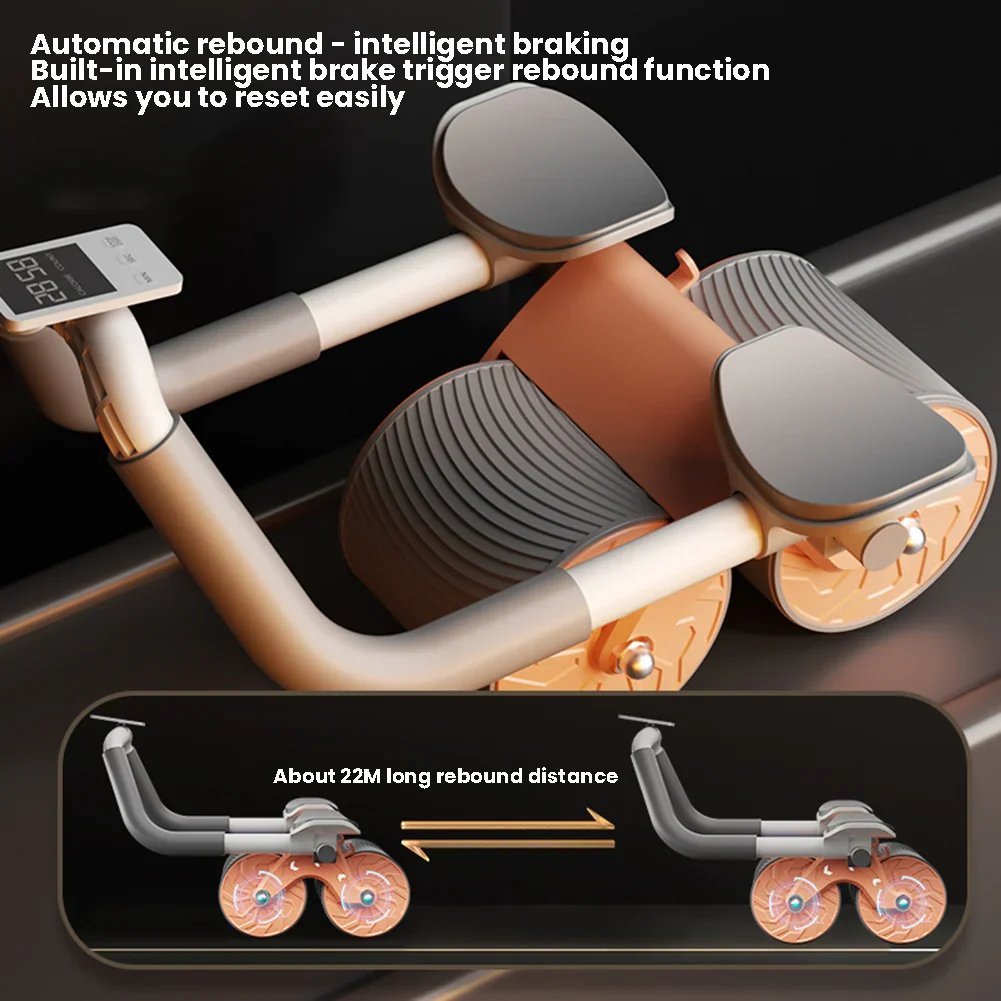Plank Ab Roller with Phone Holder