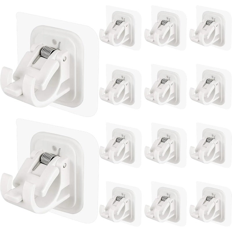 No-Drill Adhesive Curtain Brackets