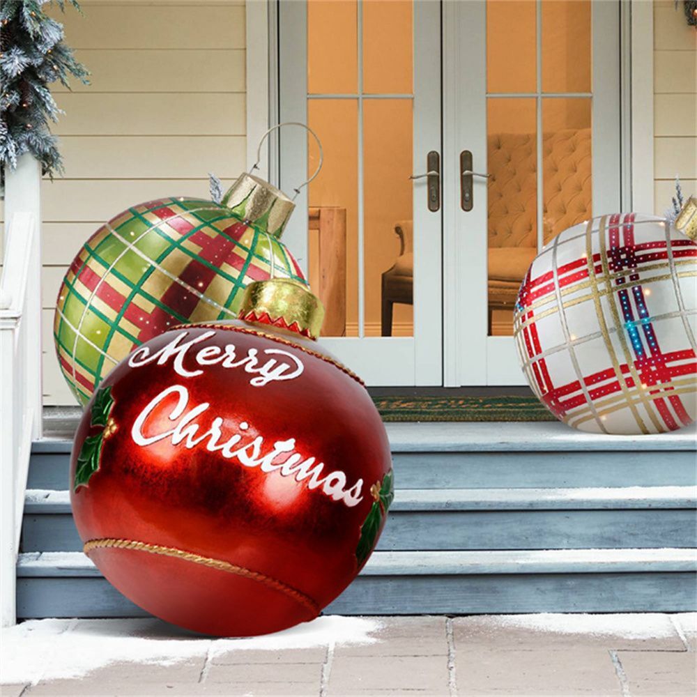 Giant Inflatable Christmas Ball Outdoor Decoration
