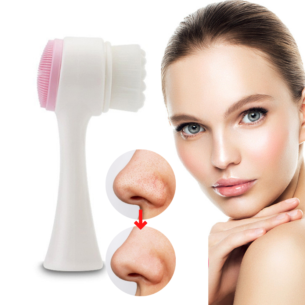 Gentle Double-Sided Facial Cleanser for Smooth Glowing Skin