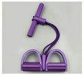 Elastic Resistance Rower Set for Home Workouts
