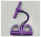 Elastic Resistance Rower Set for Home Workouts