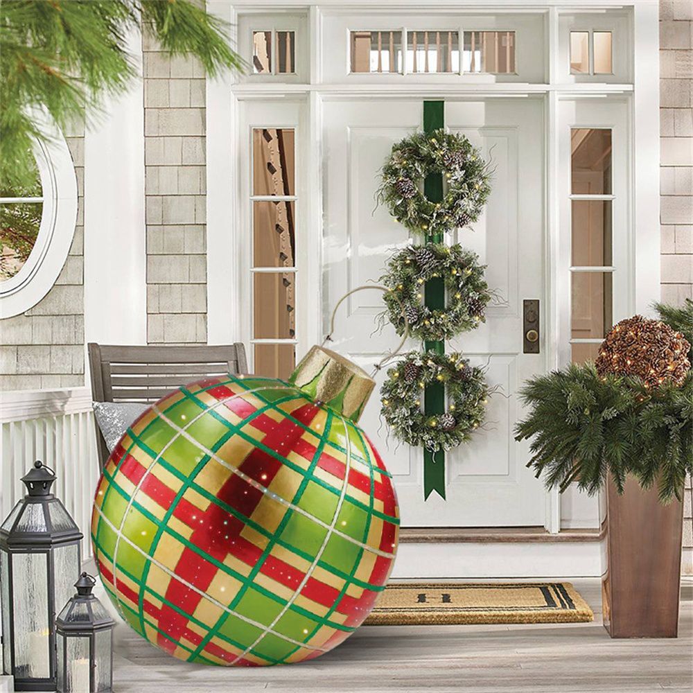 Giant Inflatable Christmas Ball Outdoor Decoration