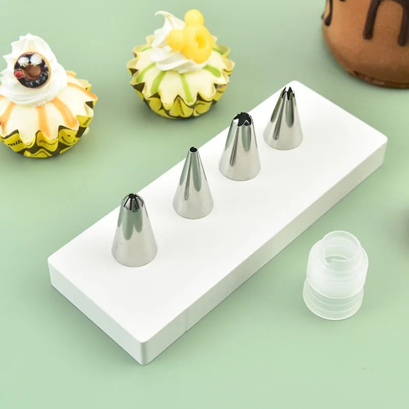 Cake Decorating Pen & Tips Kit