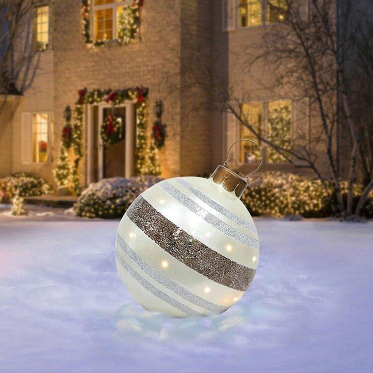 Giant Inflatable Christmas Ball Outdoor Decoration
