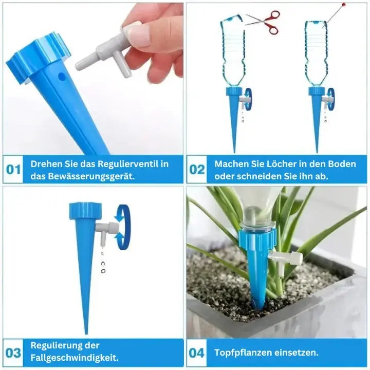 Adjustable Self-Watering Plant Spikes