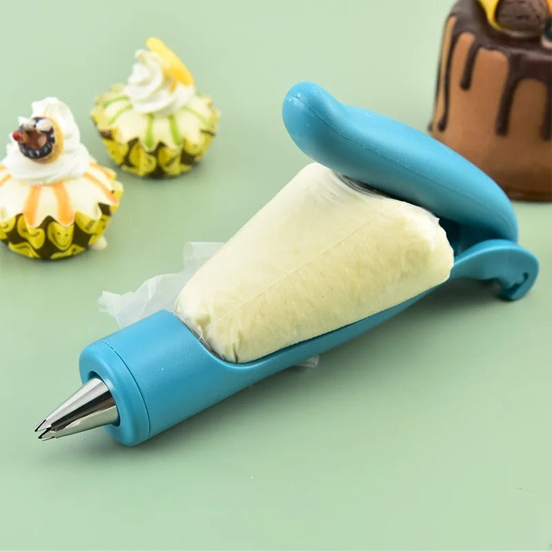 Cake Decorating Pen & Tips Kit