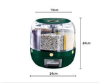 Rotating Grain and Cereal Dispenser
