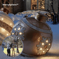 Giant Inflatable Christmas Ball Outdoor Decoration
