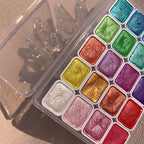 AcrylicPalet | Sparkling colours that bring watercolours to life (20 colours)