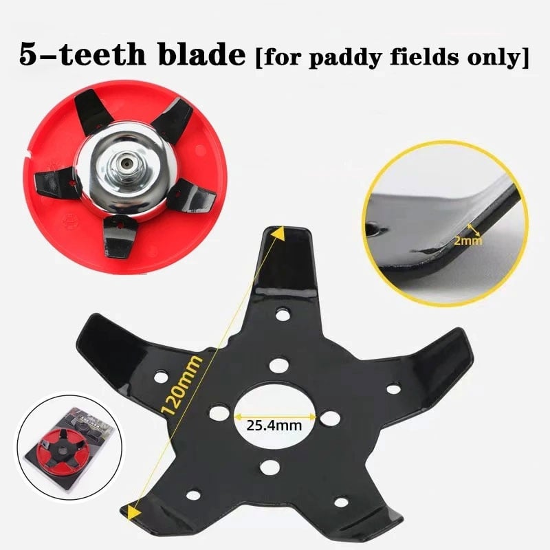 GardenPro - Amphibious weed remover disk set