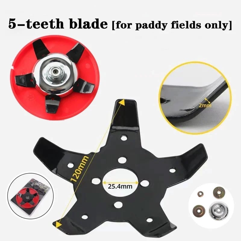 GardenPro - Amphibious weed remover disk set