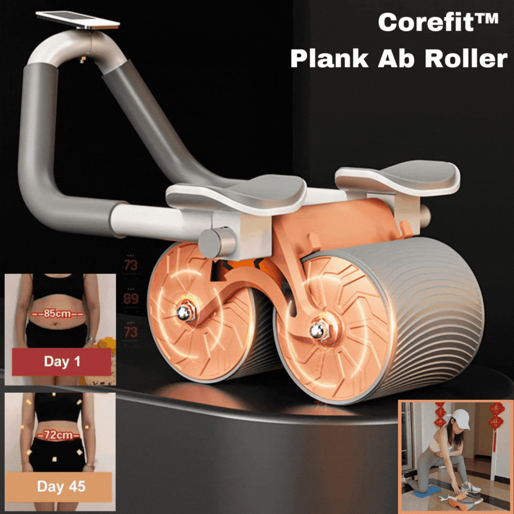 Plank Ab Roller with Phone Holder