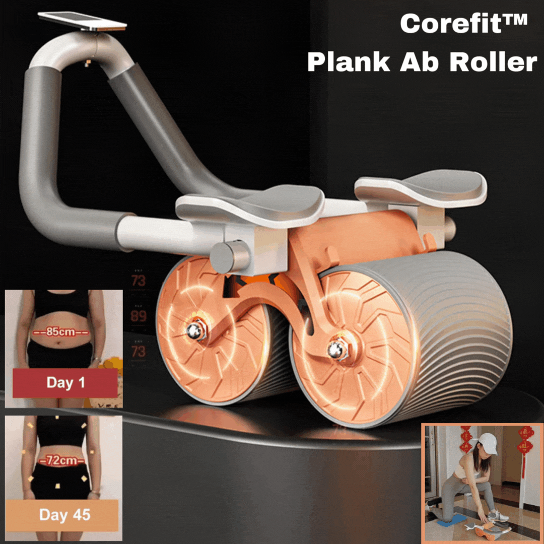 Plank Ab Roller with Phone Holder