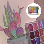 AcrylicPalet | Sparkling colours that bring watercolours to life (20 colours)