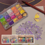 AcrylicPalet | Sparkling colours that bring watercolours to life (20 colours)