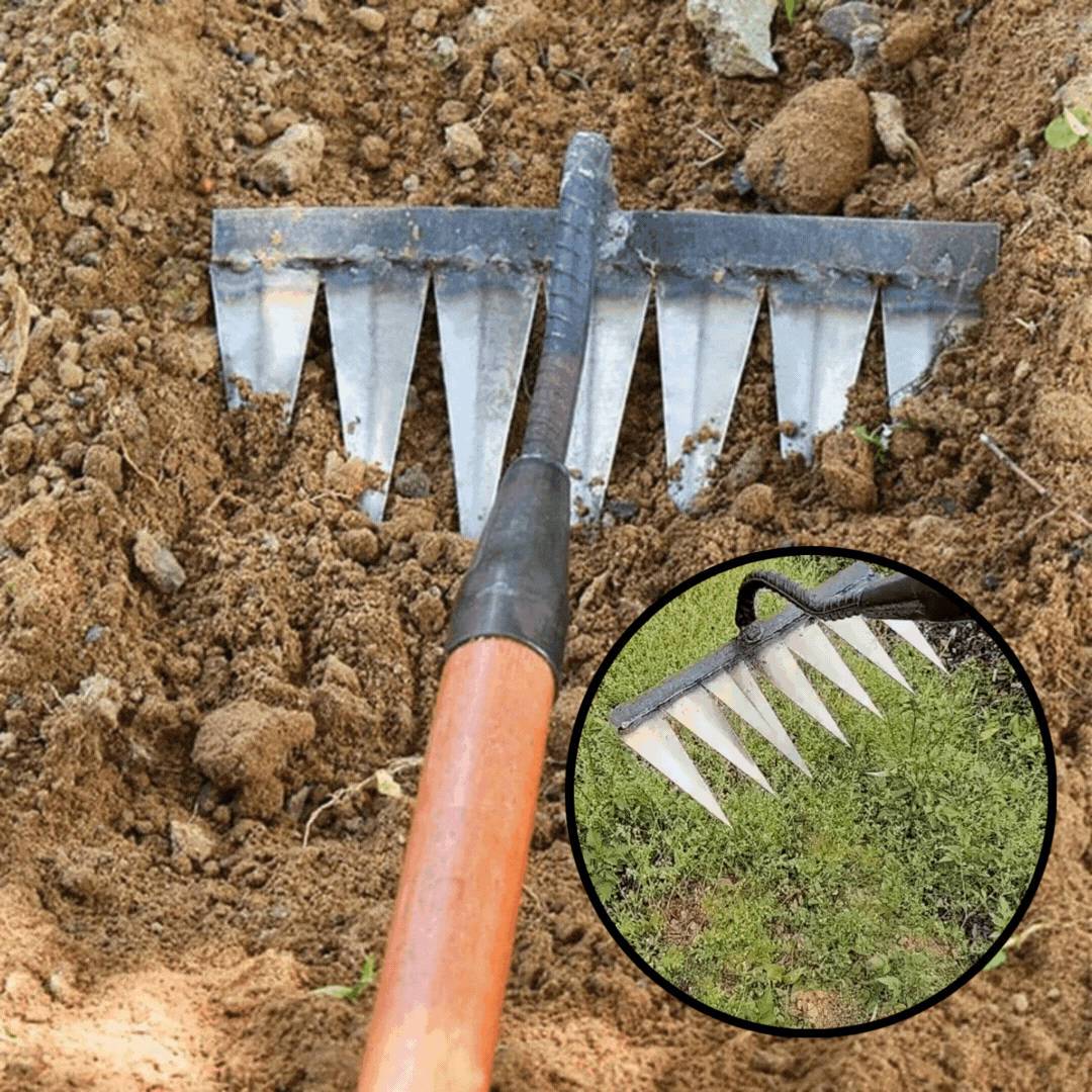 Iron Garden Weeding Rake