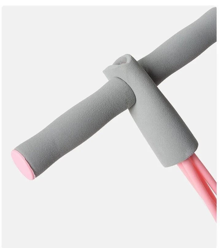 Elastic Resistance Rower Set for Home Workouts