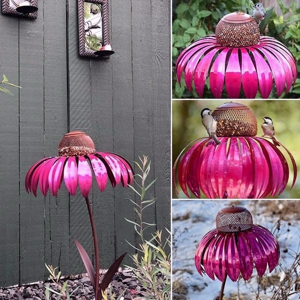 1+1 FREE | FlorAvian™ - Cone flower bird feeder [Last day discount]