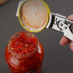 Sleek Stainless Steel Adjustable Jar Opener