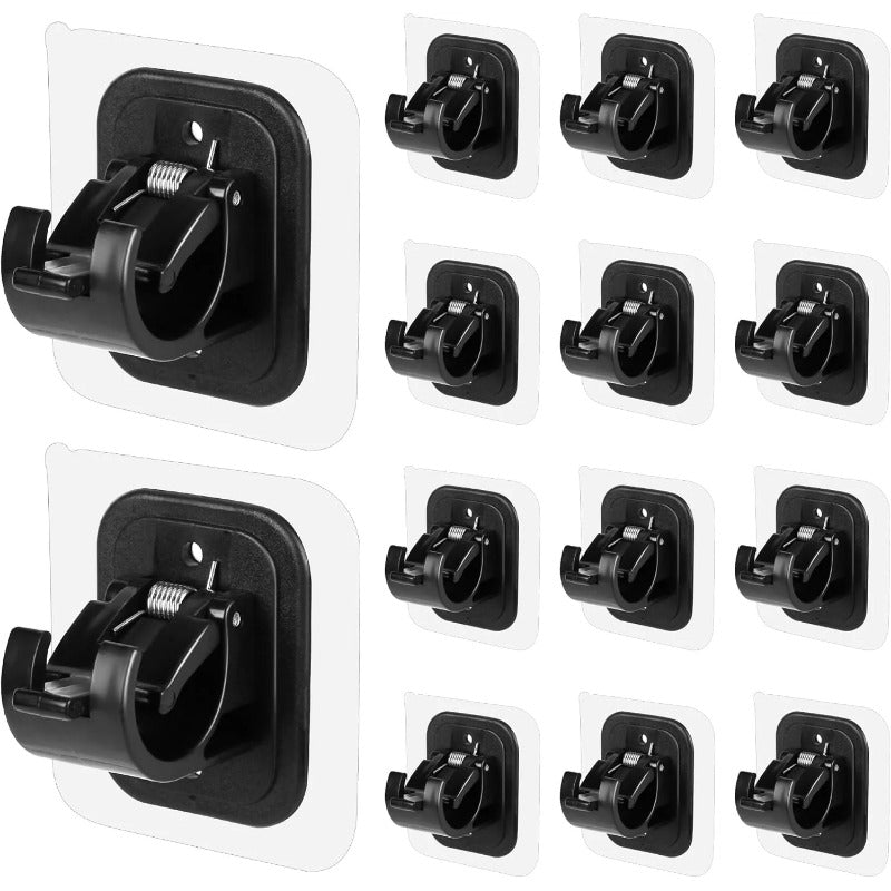 No-Drill Adhesive Curtain Brackets