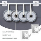 No-Drill Adhesive Curtain Brackets