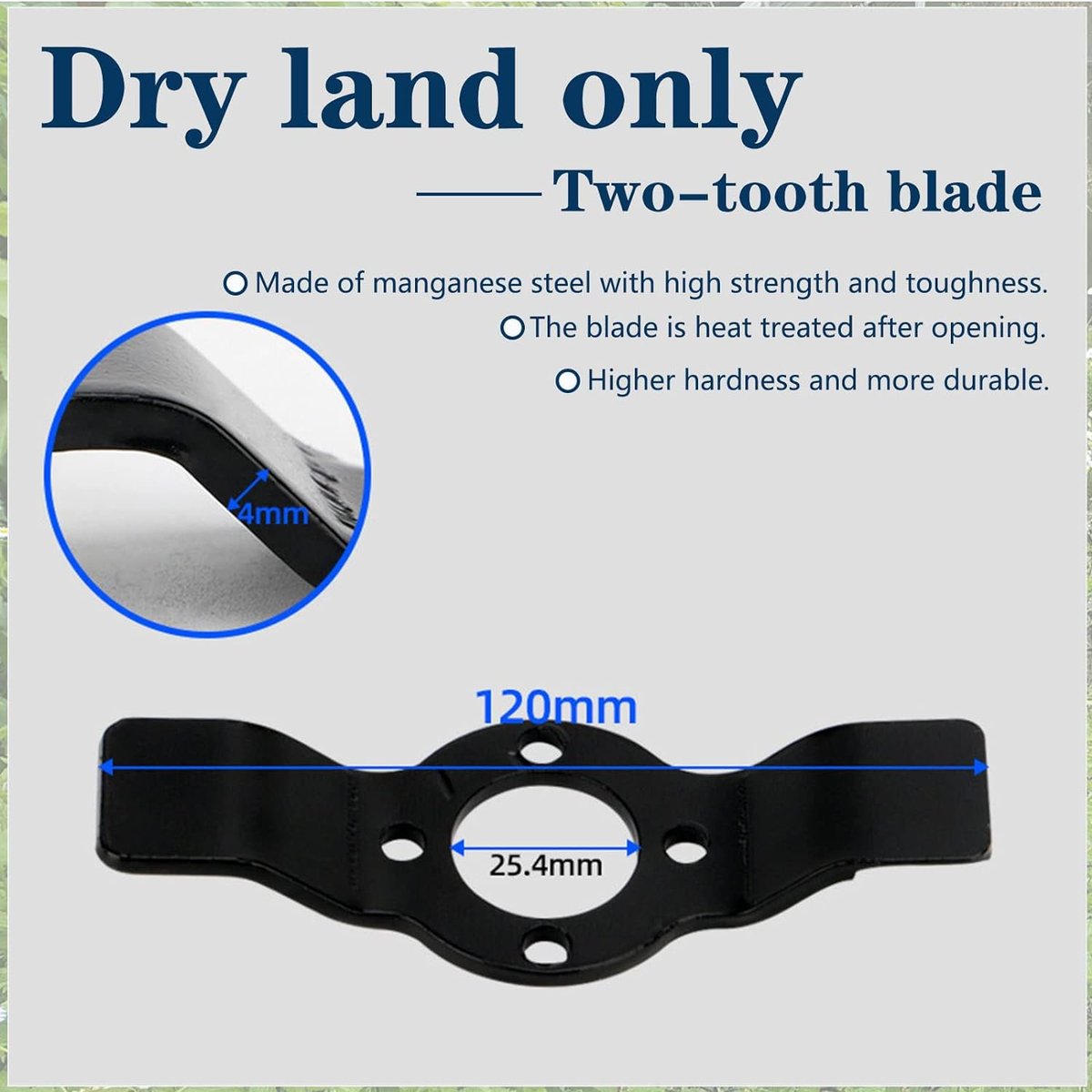 GardenPro - Amphibious weed remover disk set
