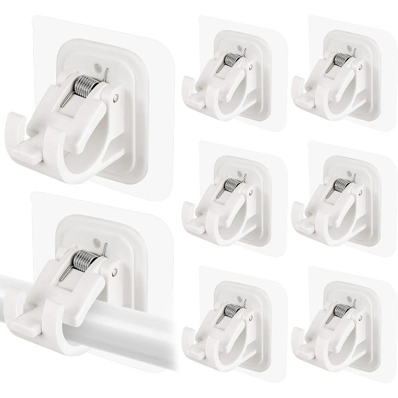 No-Drill Adhesive Curtain Brackets
