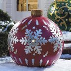 Giant Inflatable Christmas Ball Outdoor Decoration
