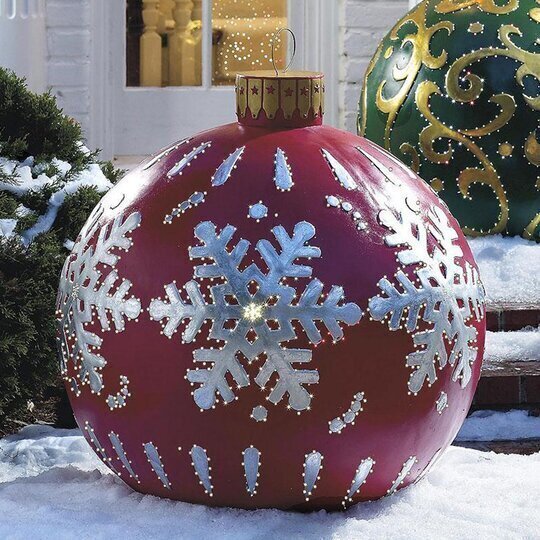 Giant Inflatable Christmas Ball Outdoor Decoration