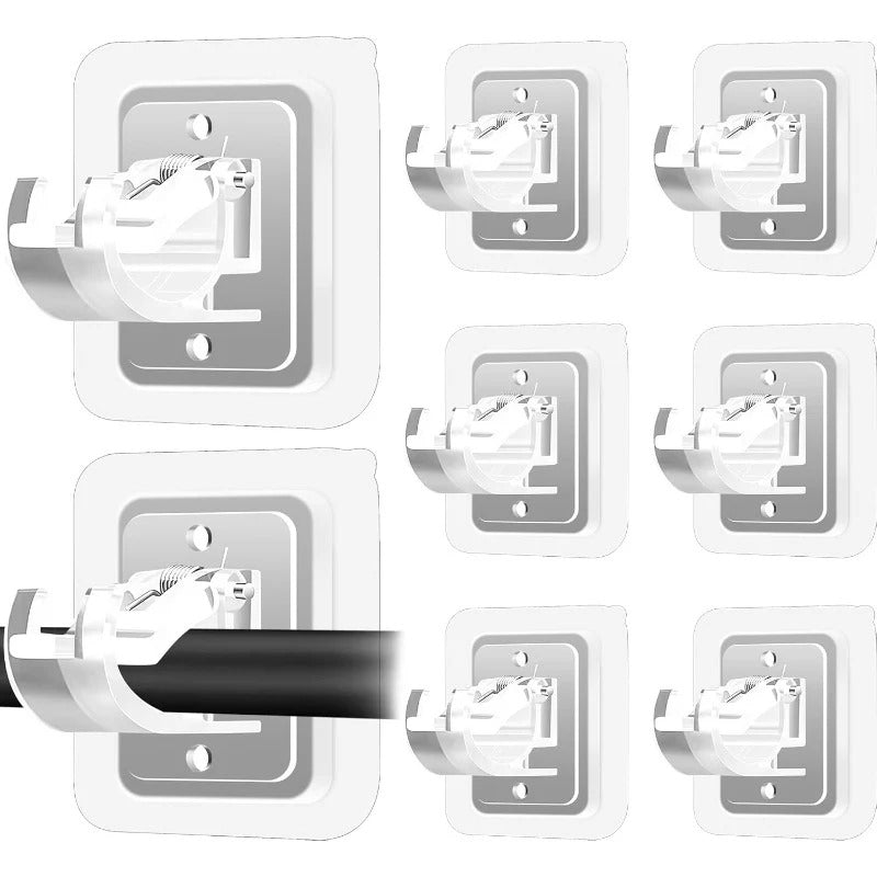 No-Drill Adhesive Curtain Brackets