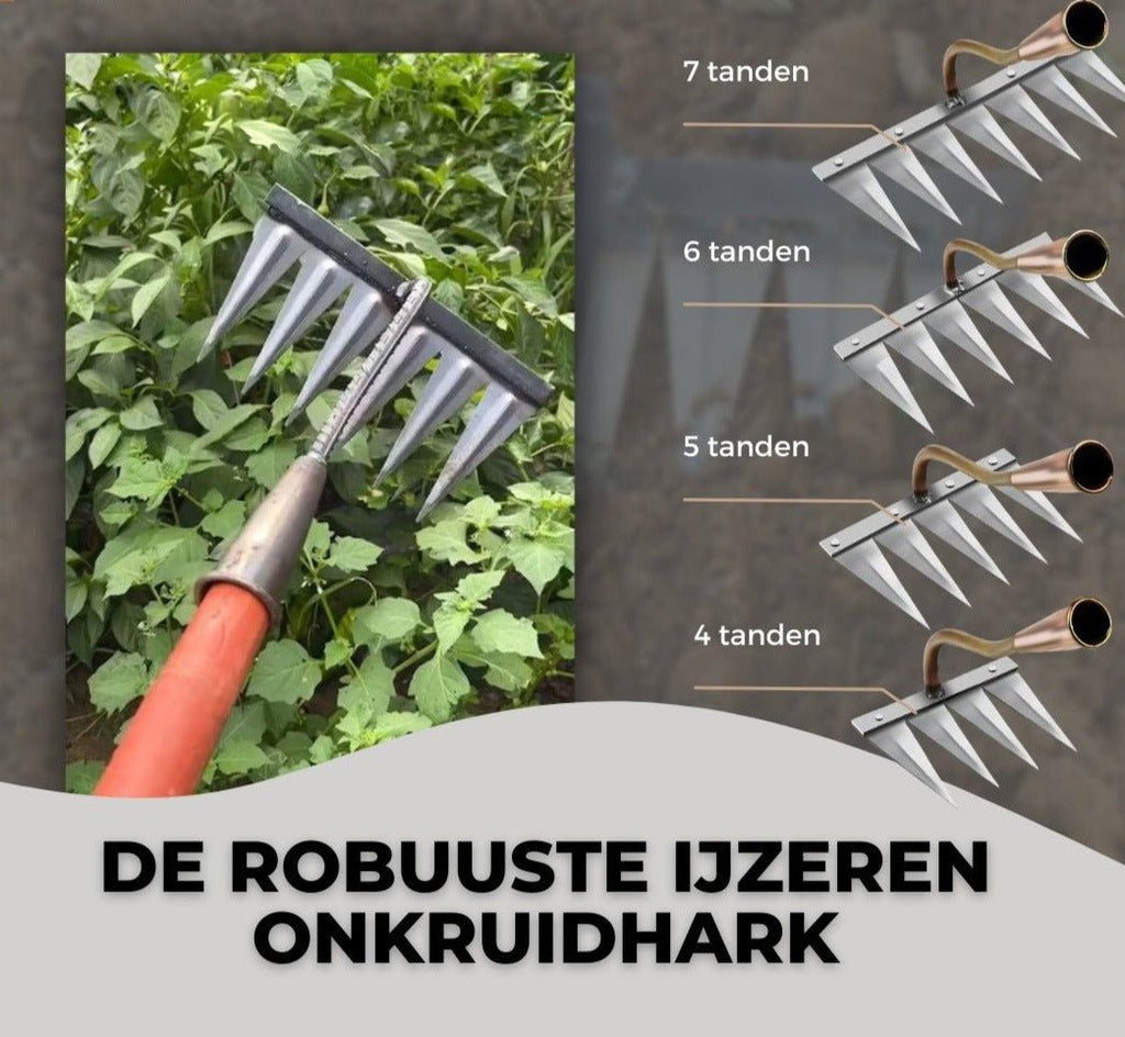 Iron Garden Weeding Rake